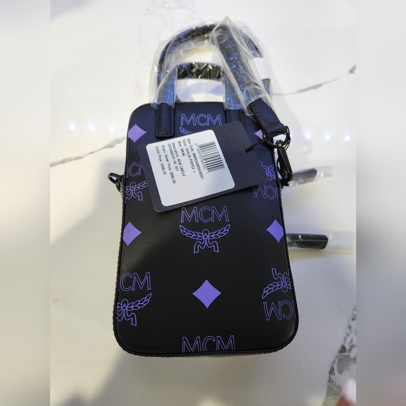 MCM Dahlia Unisex Mini Crossbody NWT men women - Picture 3 of 6